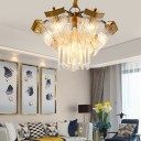 Loft Industry Modern - Robo2 Glass Chandelier